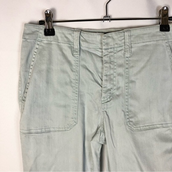 J. Crew Light Blue Skinny Stretch Cargo Pants 27 - Picture 3 of 4